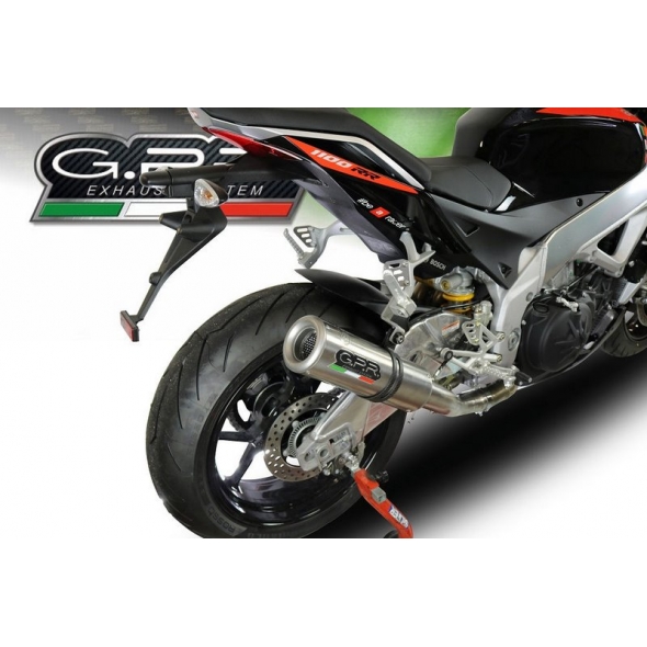GPR Exhaust GPR Original For Aprilia Rsv4 1000 2017/18 E4 Homologated Slip-On Catalized M3 Inox | E.A65.CAT.M3.INOX | gpr_E-A65-CAT-M3-INOX | euronetbike-net