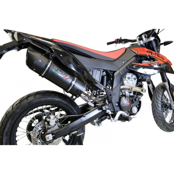 GPR Exhaust GPR Original For Aprilia Sx 125 2018/20 E4 Homologated Slip-On Exhaust Furore Evo4 Nero | E4.A.70.FNE4 | gpr_E4-A-70-FNE4 | euronetbike-net