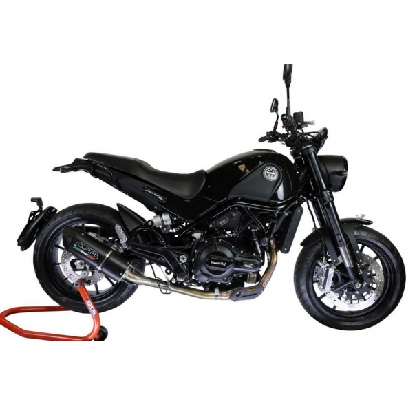 GPR Exhaust GPR Original For Benelli Leoncino 500 2017/20 E4 Homologated Mid Full System With Catalyst Furore Evo4 Nero | E4.BE.17.CAT.FNE4 | gpr_E4-BE-17-CAT-FNE4 | euronetbike-net