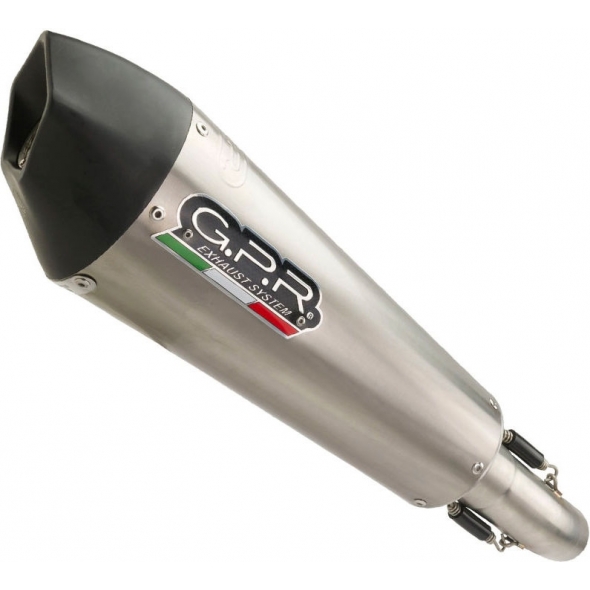 GPR Exhaust GPR Original For Bmw F 700 Gs 2016/18 E4 Homologated Slip-On Exhaust Gp Evo4 Titanium | E4.BM.100.GPAN.TO | gpr_E4-BM-100-GPAN-TO | euronetbike-net