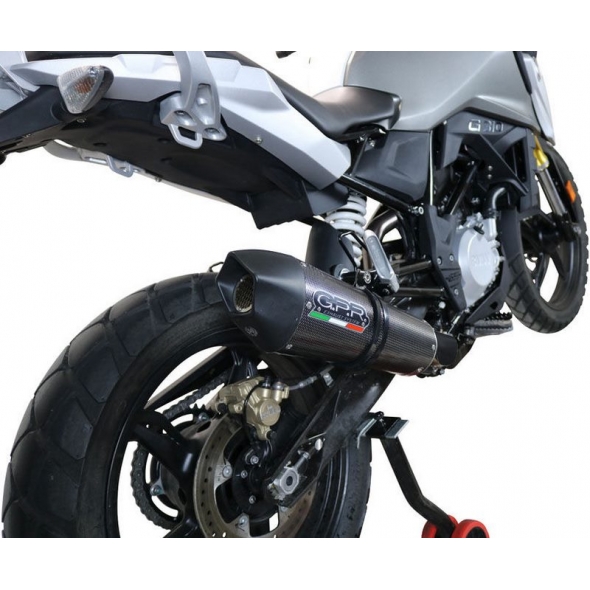 GPR Exhaust GPR Original For Bmw G 310 Gs 2017/20 E4 Homologated Full Catalized Gp Evo4 Poppy | E4.BM.CAT.106.GPAN.PO | gpr_E4-BM-CAT-106-GPAN-PO | euronetbike-net