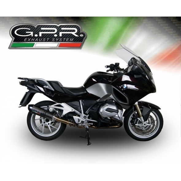 GPR Exhaust GPR Original For Bmw R 1200 Rt 2017/19 E4 Homologated Slip-On Exhaust Gp Evo4 Poppy | E4.BMW.98.GPAN.PO | gpr_E4-BMW-98-GPAN-PO | euronetbike-net