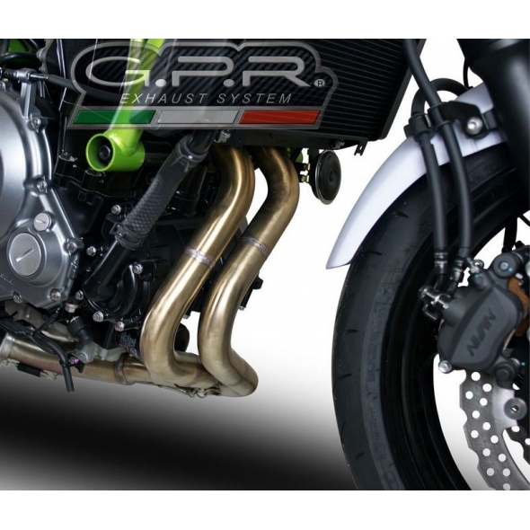 GPR Exhaust GPR Original For Kawasaki Ninja 650 2017/20 E4 Homologated Full Exhaust Catalized Deeptone Inox | E4.CO.K.161.CAT.DE | gpr_E4-CO-K-161-CAT-DE | euronetbike-net