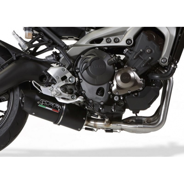 GPR Exhaust GPR Original For Yamaha Xsr 900 2016/20 E4 Homologated Full Exhaust Catalized Furore Evo4 Nero | E4.CO.Y.186.CAT.FNE4 | gpr_E4-CO-Y-186-CAT-FNE4 | euronetbike-net
