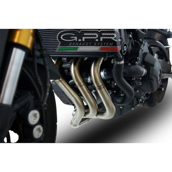 GPR Exhaust GPR Original For Yamaha Xsr 900 2016/20 E4 Homologated Full Exhaust Catalized Furore Evo4 Nero | E4.CO.Y.186.CAT.FNE4 | gpr_E4-CO-Y-186-CAT-FNE4 | euronetbike-net