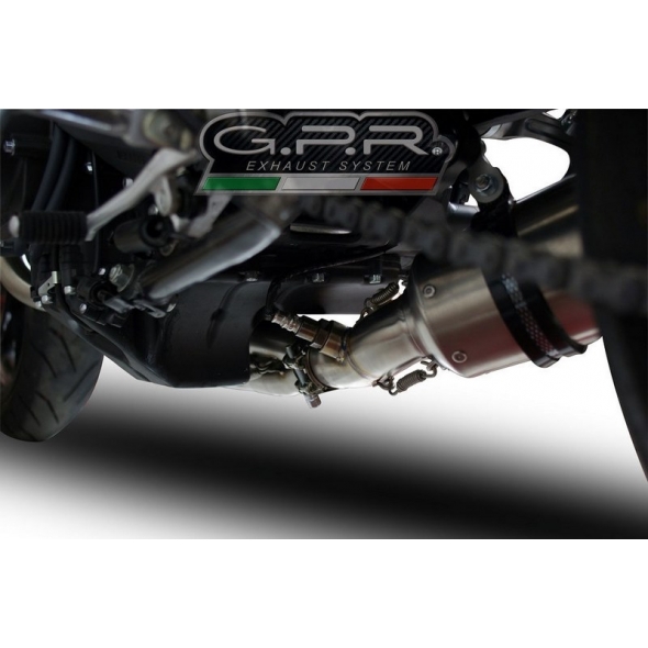 GPR Exhaust GPR Original For Yamaha Xsr 900 2016/20 E4 Homologated Full Exhaust Catalized Furore Evo4 Nero | E4.CO.Y.186.CAT.FNE4 | gpr_E4-CO-Y-186-CAT-FNE4 | euronetbike-net