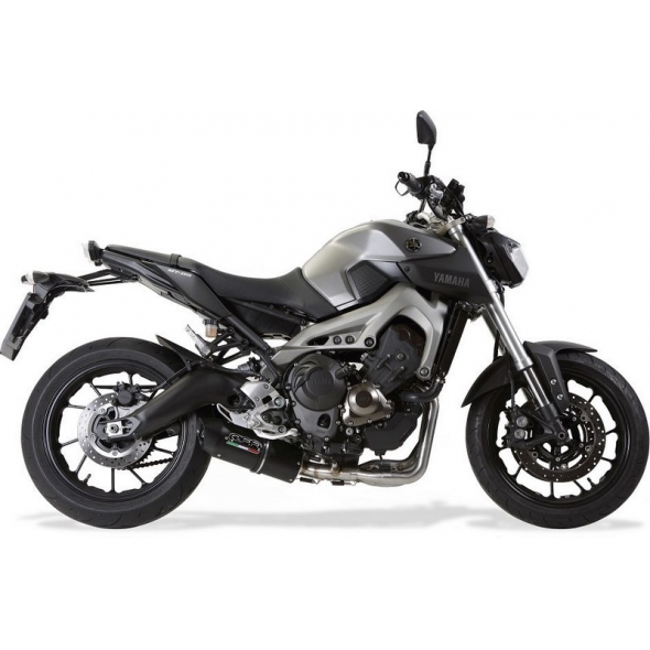GPR Exhaust GPR Original For Yamaha Mt-09 / Fz-09 2017/20 E4 Homologated Full Exhaust Catalized Furore Evo4 Nero | E4.CO.Y.195.CAT.FNE4 | gpr_E4-CO-Y-195-CAT-FNE4 | euronetbike-net