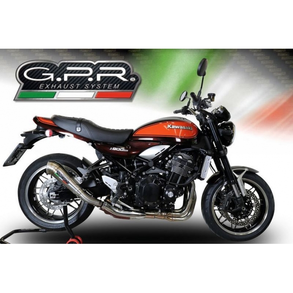 GPR Exhaust GPR Original For Kawasaki Z 900 Rs 2018/20 E4 Homologated Slip-On Exhaust Powercone Evo | E4.K.168.PCEV | gpr_E4-K-168-PCEV | euronetbike-net