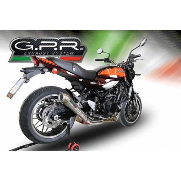 GPR Exhaust GPR Original For Kawasaki Z 900 Rs 2018/20 E4 Homologated Slip-On Exhaust Powercone Evo | E4.K.168.PCEV | gpr_E4-K-168-PCEV | euronetbike-net