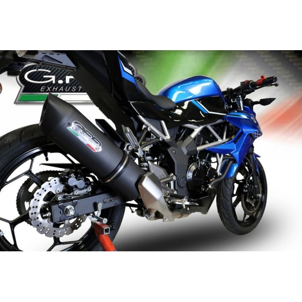 GPR Exhaust GPR Original For Kawasaki Z 125 2019/20 E4 Homologated Slip-On Exhaust Furore Evo4 Nero | E4.K.170.FNE4 | gpr_E4-K-170-FNE4 | euronetbike-net