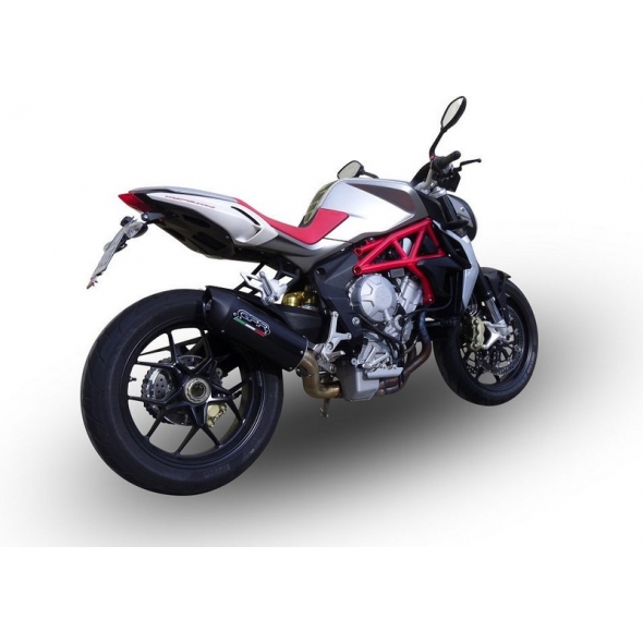 GPR Exhaust GPR Original For Mv Agusta F3 800 2017/20 E4 Homologated Slip-On Catalized Furore Evo4 Nero | E4.MV.14.CAT.FNE4 | gpr_E4-MV-14-CAT-FNE4 | euronetbike-net