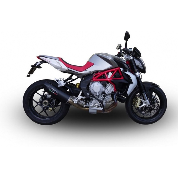 GPR Exhaust GPR Original For Mv Agusta F3 800 2017/20 E4 Homologated Slip-On Catalized Furore Evo4 Nero | E4.MV.14.CAT.FNE4 | gpr_E4-MV-14-CAT-FNE4 | euronetbike-net