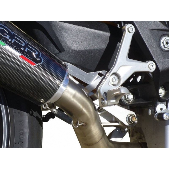 GPR Exhaust GPR Original For Mv Agusta Brutale 800 Drag 2017/20 -Rr E4 Homologated Slip-On Catalized M3 Black Titanium | E4.MV.15.CAT.M3.BT | gpr_E4-MV-15-CAT-M3-BT | euronetbike-net