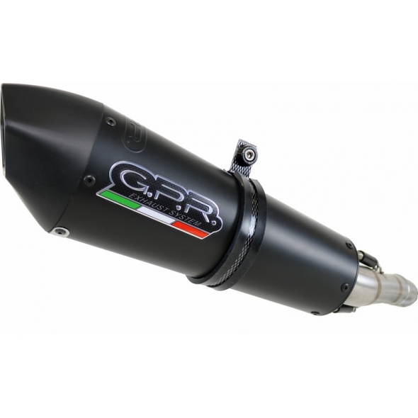 GPR Exhaust GPR HOMOLOGATED EURO 4 NOISE LEVEL SLIP-ON EXHAUST SYSTEM | E4.S.191.GPAN.BLT | gpr_e4-s-191-gpan-blt | euronetbike-net