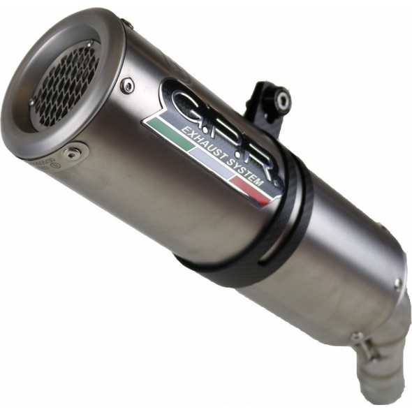 GPR Exhaust GPR DUAL HOMOLOGATED EURO 4 NOISE LEVEL SLIP-ON EXHAUST SYSTEM | E4.T.88.M3.TN | gpr_e4-t-88-m3-tn | euronetbike-net
