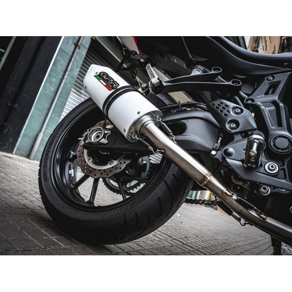 GPR Exhaust GPR Original For Yamaha Mt-07 2017/20 E4 Homologated Full Exhaust Catalized Albus Evo4 | E4.Y.190.CAT.ALBE4 | gpr_E4-Y-190-CAT-ALBE4 | euronetbike-net