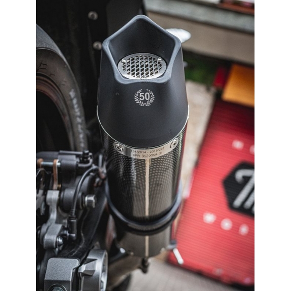 GPR Exhaust GPR Original For Yamaha Xsr 700 2016/20 E4 Homologated Full Exhaust Catalized Gp Evo4 Poppy | E4.Y.191.CAT.GPAN.PO | gpr_E4-Y-191-CAT-GPAN-PO | euronetbike-net