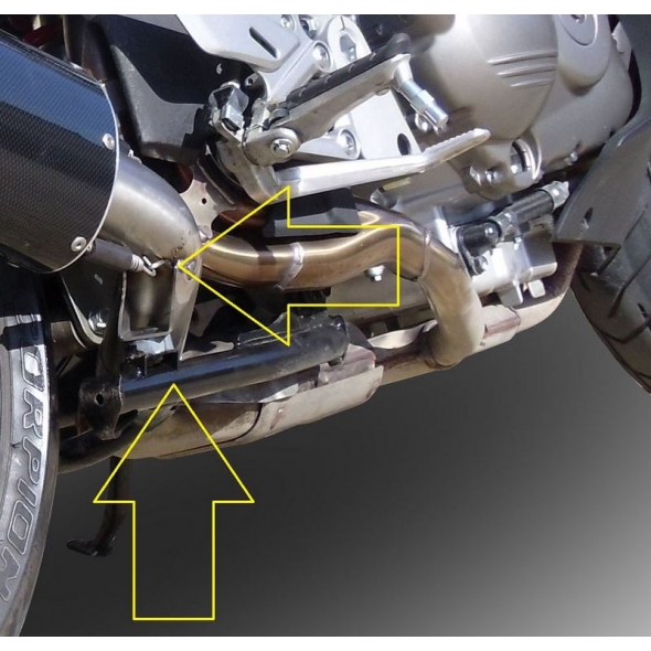 GPR Exhaust GPR Original For Honda Vfr 800 X 2011/14 Homologated Slip-On Exhaust M3 Inox | H.197.1.M3.INOX | gpr_H-197-1-M3-INOX | euronetbike-net