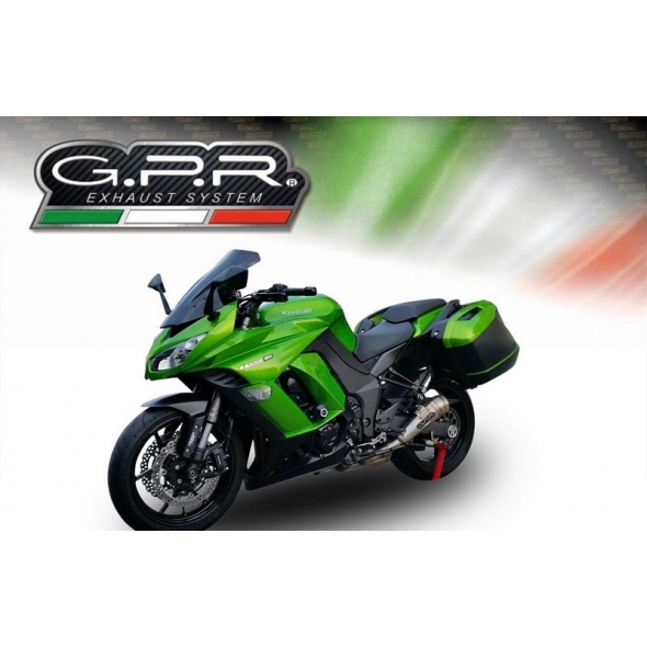 GPR Exhaust GPR Original For Kawasaki Z 1000 Sx 2011/16 E3 Pair Homologated Slip-On Exhaust Powercone Evo | K.158.PCEV | gpr_K-158-PCEV | euronetbike-net