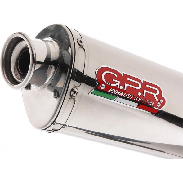 GPR Exhaust GPR Original For Kawasaki Versys 1000 I.E. 2017/18 E4 Homologated Slip-On Exhaust Trioval | K.175.TRI | gpr_K-175-TRI | euronetbike-net