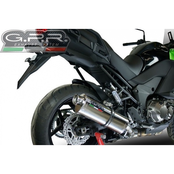 GPR Exhaust GPR Original For Kawasaki Versys 1000 I.E. 2017/18 E4 Homologated Slip-On Exhaust Trioval | K.175.TRI | gpr_K-175-TRI | euronetbike-net
