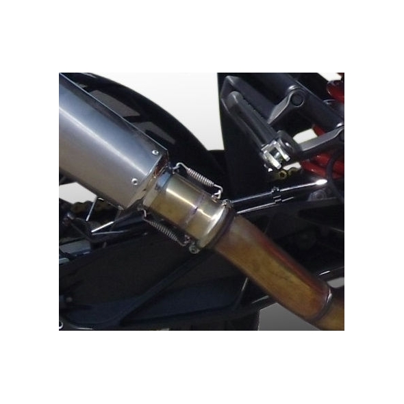 GPR Exhaust GPR Original For Ktm Lc 8 1290 Super Adv 2017/20 E4 Homologated Slip-On Exhaust Sonic Titanium | KTM.55.2.SOTIT | gpr_KTM-55-2-SOTIT | euronetbike-net