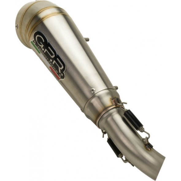 GPR Exhaust GPR Original For Ktm Duke 200 2012/16 E3 Homologated Slip-On Exhaust Catalized Powercone Evo | KTM.61.PCEV | gpr_KTM-61-PCEV | euronetbike-net