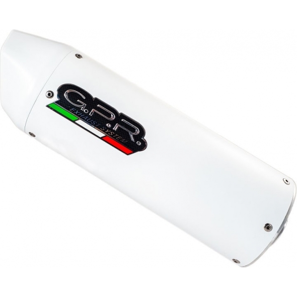 GPR Exhaust GPR Original For Mv Agusta F3 675 2012/16 E3 Homologated Slip-On Exhaust Catalized Albus Ceramic | MV.5.CAT.ALB | gpr_MV-5-CAT-ALB | euronetbike-net