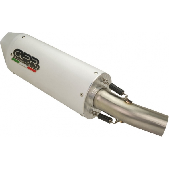 GPR Exhaust GPR Original For Mv Agusta F3 675 2012/16 E3 Homologated Slip-On Exhaust Catalized Albus Ceramic | MV.5.CAT.ALB | gpr_MV-5-CAT-ALB | euronetbike-net