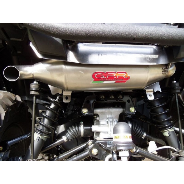 GPR Exhaust GPR Original For Polaris Xp 850 / Xp 850 Forest Homologated Slip-On Exhaust Deeptone Atv | QUSP.150.DEATV | gpr_QUSP-150-DEATV | euronetbike-net