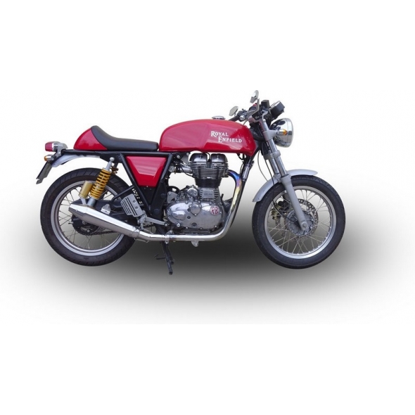 GPR Exhaust GPR Original For Royal E. Continental Gt 535 2014/16 Homologated Slip-On Exhaust Catalized Vintacone | ROY.1.VIC | gpr_ROY-1-VIC | euronetbike-net
