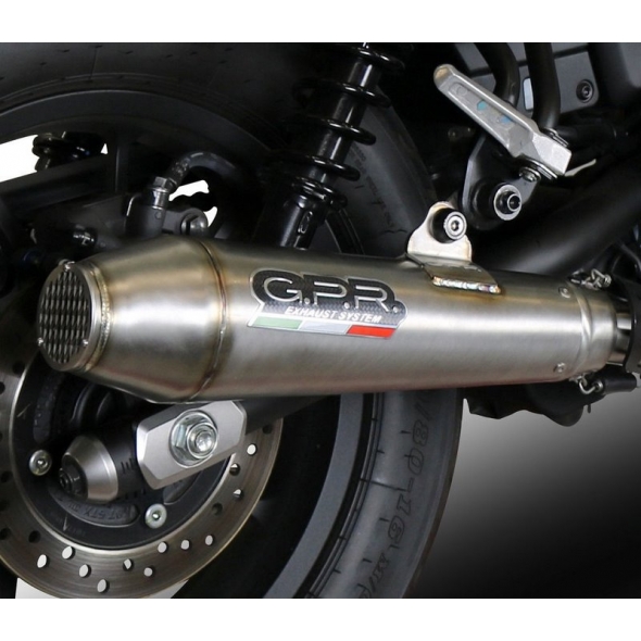 GPR Exhaust GPR Original For Triumph Tiger 1200 Explorer 2011/16 E3 Homologated Slip-On Exhaust Mx-Cone | T.91.MX-CONE | gpr_T-91-MX-CONE | euronetbike-net