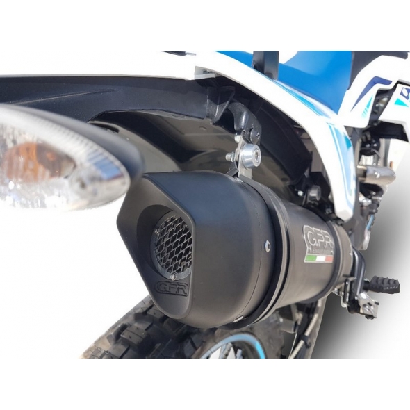 GPR Exhaust GPR Original For Um Motorcycles Dsr Adventure Tt 125 2018/20 E4 Homologated Slip-On Exhaust Catalized Furore Evo4 Nero | UM.3.CAT.FUNE | gpr_UM-3-CAT-FUNE | euronetbike-net