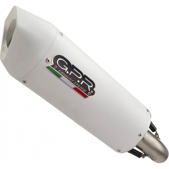 GPR Exhaust GPR Original For Yamaha Mt 125 2017/19 E4 Homologated Full Exhaust Catalized Albus Evo4 | Y.206.CAT.ALB | gpr_Y-206-CAT-ALB | euronetbike-net