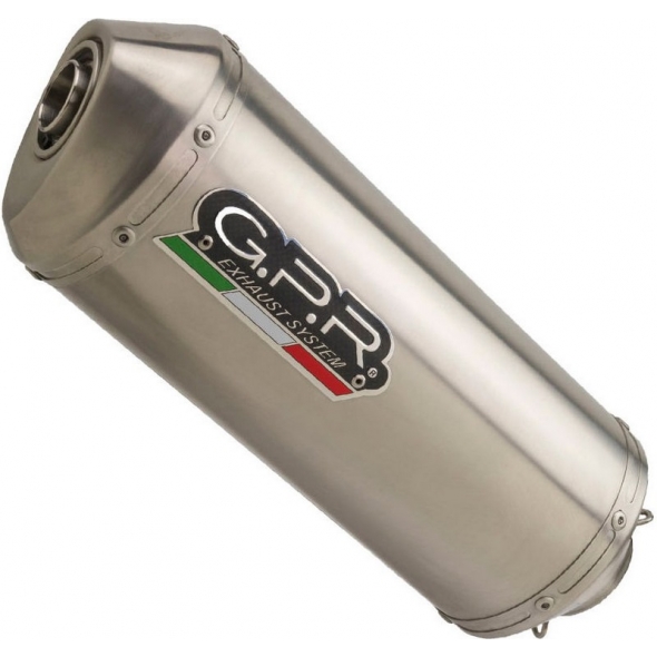 GPR Exhaust GPR Original For Yamaha Tw 125 1999/07 Homologated Slip-On Exhaust Satinox | Y.59.SAT | gpr_Y-59-SAT | euronetbike-net