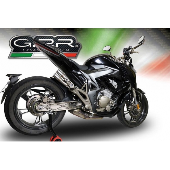 GPR Exhaust GPR Original For Zontes Zx 310 R - X 2018/20 E4 Homologated Slip-On Exhaust F205 | Z.3.F205 | gpr_Z-3-F205 | euronetbike-net