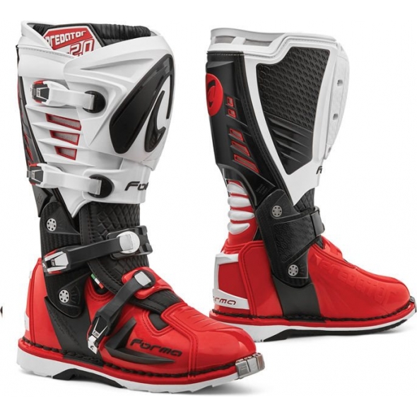 Forma Boots Forma Predator 2.0 Standard Off-Road Fit, Black/White/Red, Size 49 | FORC520-999810_49 | forma_FORC520-999810_49 | euronetbike-net Forma Boots Forma Predator 2.0 Standard Off-Road Fit, Black/White/Red, Size 49 | FORC520-999810_49 | forma_FORC520-999810_49 | euronetbike-net