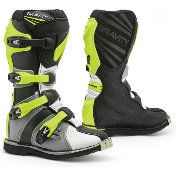 Forma Boots Forma Gravity Standard Off-Road Kid Fit, Grey/White/Yellow Fluo, Size 41 | FORC550-159878_41 | forma_FORC550-159878_34 | euronetbike-net Forma Boots Forma Gravity Standard Off-Road Kid Fit, Grey/White/Yellow Fluo, Size 41 | FORC550-159878_41 | forma_FORC550-159878_34 | euronetbike-net
