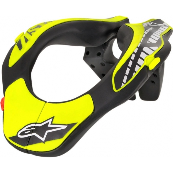 Alpinestars Alpinestars YOUTH NECK SUPPORT BLACK/YELLOW ONE SIZE | 6540118-155-OS | alp_6540118-155-OS | euronetbike-net