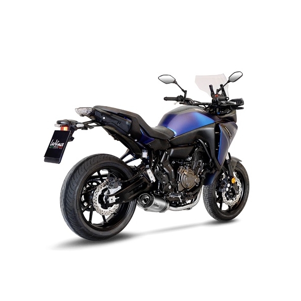 Leovince LEOVINCE SBK LV ONE EVO 2/1 YAMAHA TRACER 7/GT INOX with catalyst ECE/EU-APPROVED STAINLESS STEEL FULL SYSTEM | 14349EK | leo_14349EK | euronetbike-net