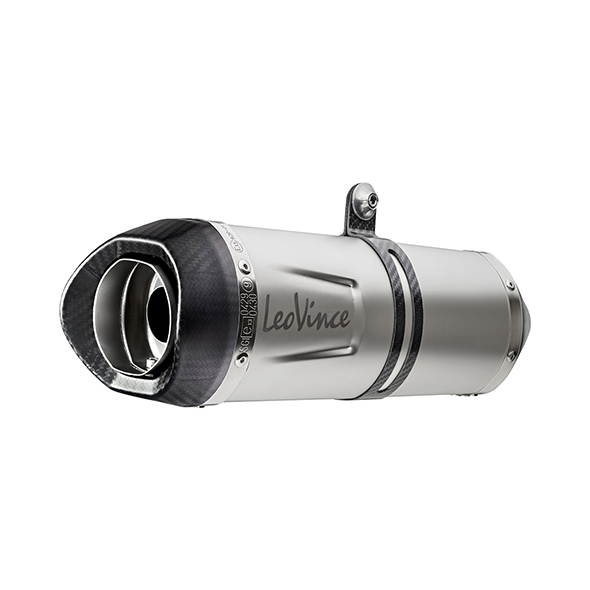 Leovince LEOVINCE SBK LV ONE EVO 2/1 YAMAHA TRACER 7/GT INOX with catalyst ECE/EU-APPROVED STAINLESS STEEL FULL SYSTEM | 14349EK | leo_14349EK | euronetbike-net