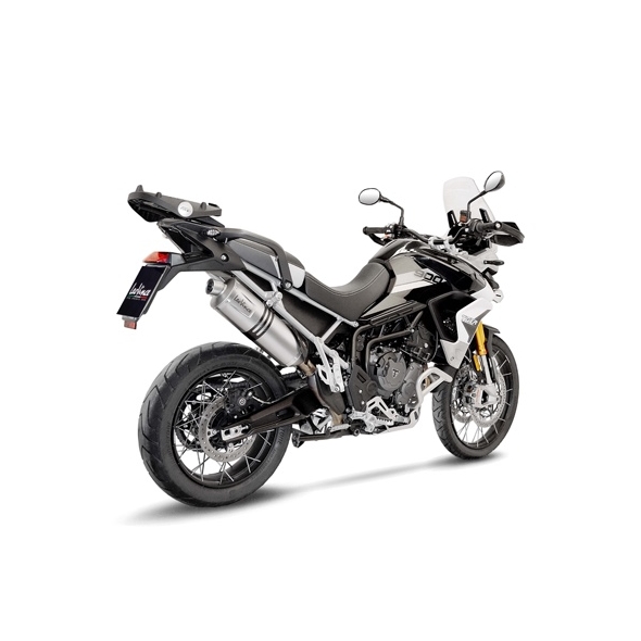 Leovince LEOVINCE SBK LV ONE EVO TRIUMPH TIGER 900 GT/RALLY/PRO INOX ECE-APPROVED STAINLESS STEEL SLIP-ON | 14352E | leo_14352E | euronetbike-net
