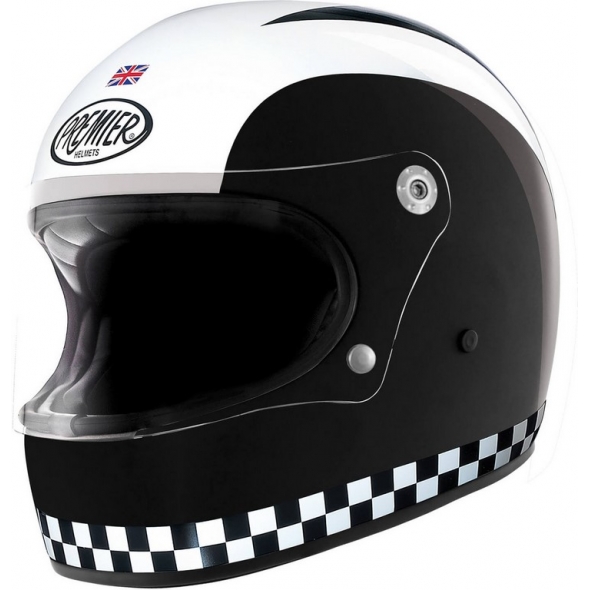 Premier PREMIER FULL FACE HELMET TROPHY RETRO', SIZE: XL | APINTTROFIBRET00XL | pre_APINTTROFIBRET00XL | euronetbike-net