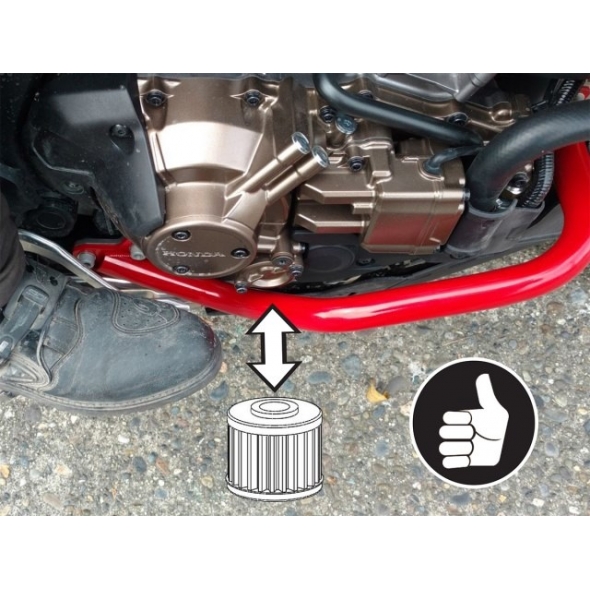 Altrider AltRider Upper Crash Bars for the Honda CRF1000L Africa Twin Adventure Sports (with installation bracket) - Grey | AT18-6-1011 | alt_AT18-6-1011 | euronetbike-net