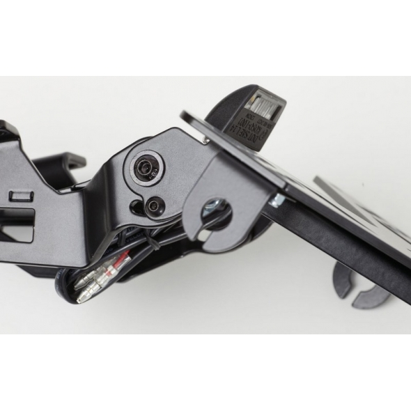 Protech PROTECH license plate holder kit including reflector and plate light , Black | 7210034 | prt_7210034 | euronetbike-net