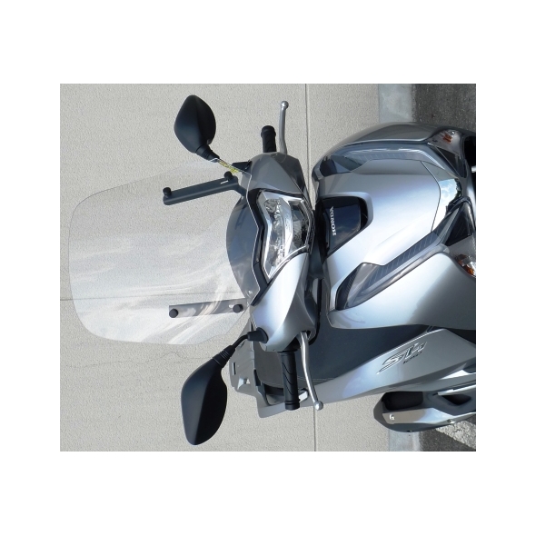 Secdem screens Secdem Wind shields HONDA 125 SH 2017, Light-brown | BH185PBFC | sec_BH185PBFC | euronetbike-net