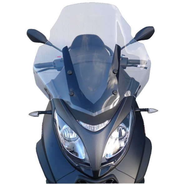 Secdem screens Secdem Wind shields PIAGGIO PIAGGIO MP3 HPE 350/500 Haute protection (larg: 65cm) 2018, Opaque-black | BP012HPNO | sec_BP012HPNO | euronetbike-net