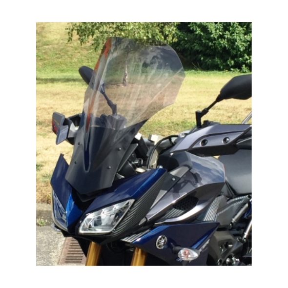 Secdem screens Secdem Screen Gran Tourism (larg: +6cm) YAMAHA 900 MT-09 TRACER 13/17, Smoky-grey | BY168GTFG | sec_BY168GTFG | euronetbike-net