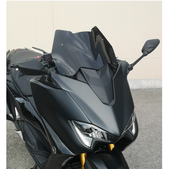 Secdem screens Secdem Racing Screen YAMAHA 560 T-MAX Yellow, Thickness 3 mm, Height 26 cm | BY175RCJA | sec_BY175RCJA | euronetbike-net