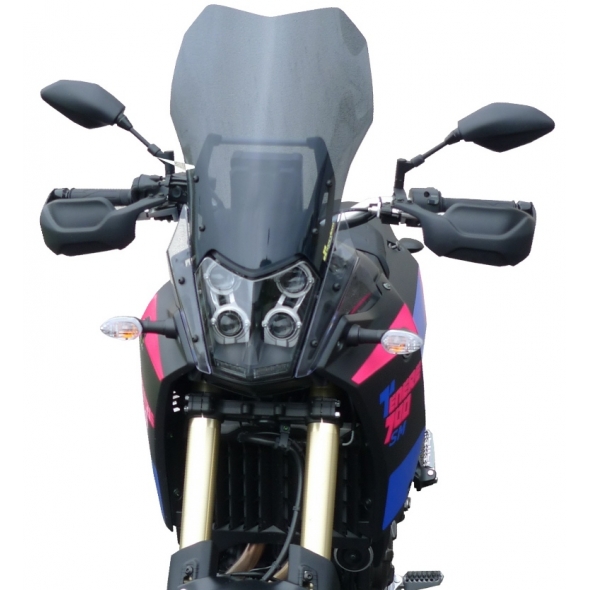 Secdem screens Secdem Super Screen (Width: 37cm) YAMAHA 700 Tenere Light Brown, Thickness 3 mm, Height 42 cm | BY177SPFC | sec_BY177SPFC | euronetbike-net